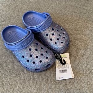 Classic Glitter Clogs.